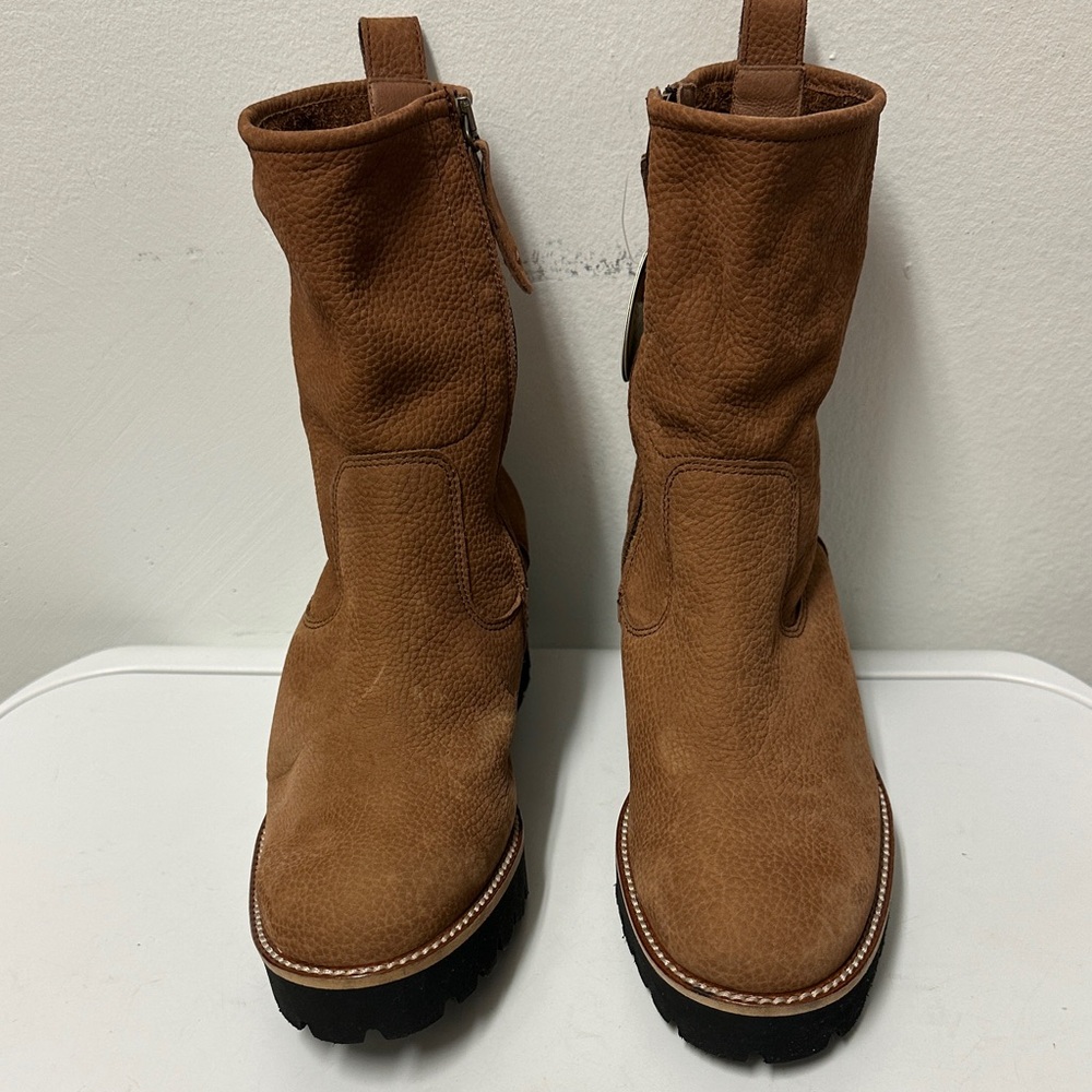 PAUL GREEN NEWBURRY SUEDE WEDGE BOOTS, VERY COMFORTABLE. U.S WOMEN SIZE : 7 - Picture 3 of 11